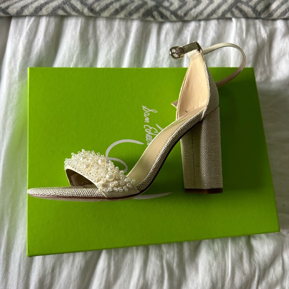 Sam Edelman Yaro Perla Block Heel